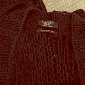 All saints hand knitted cardigan